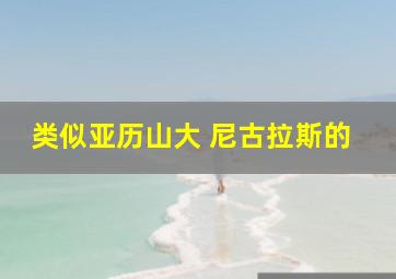 类似亚历山大 尼古拉斯的